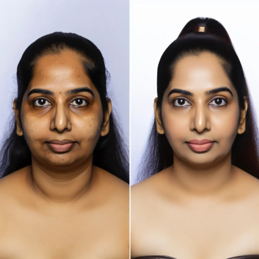 Előtte-utána fotók prémium szépségszalon kezelések eredményeivel