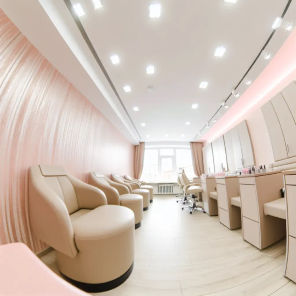 Elegáns, pasztell hangulatú Skinstylehall kezelőszoba